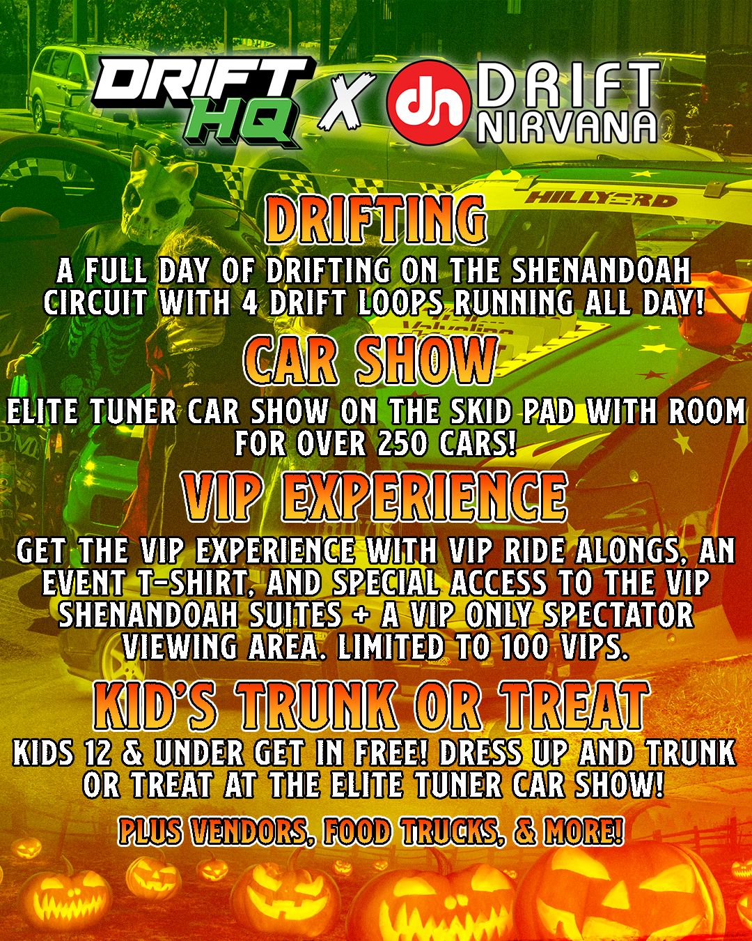 Drift HQ x Drift Nirvana Feint or Fright - October 28th