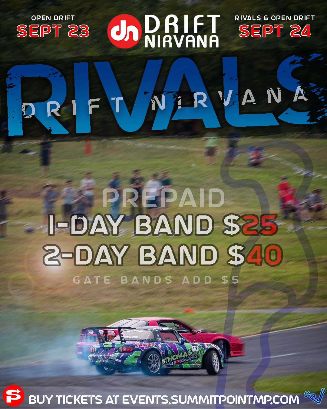 Drift Nirvana Rivals & Open Drift September 23-24