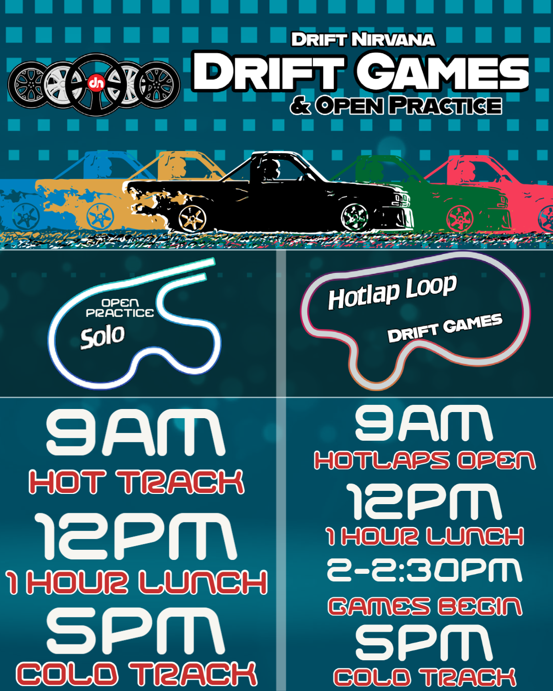 Drift Nirvana Games Aug 27
