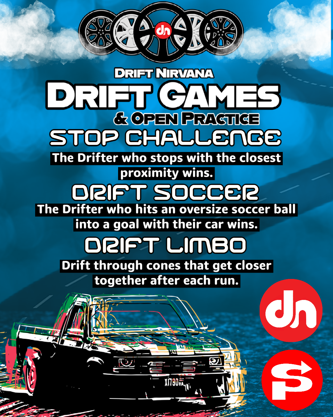 Drift Nirvana Games Aug 27